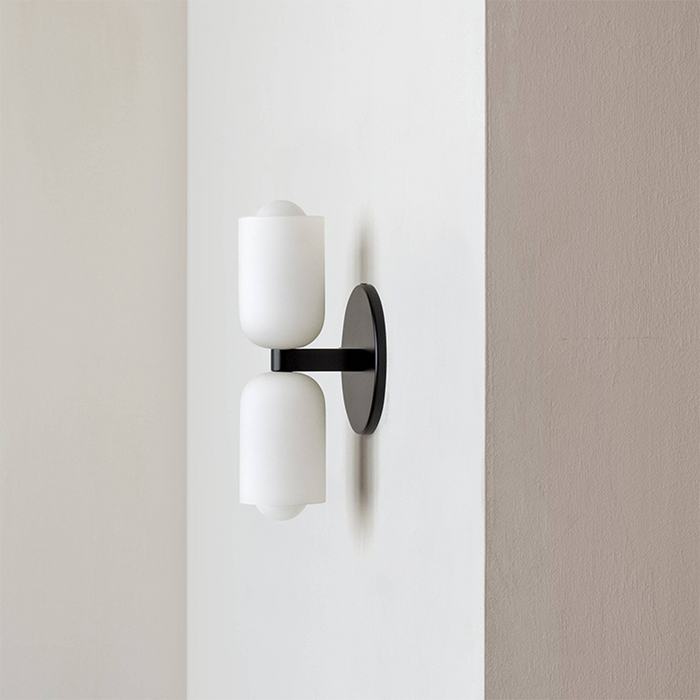 Aurora Glow Up & Down Wall Light – Elegant Acrylic Wall Lamp | Warm Ambient Lighting | Contemporary Interior Décor