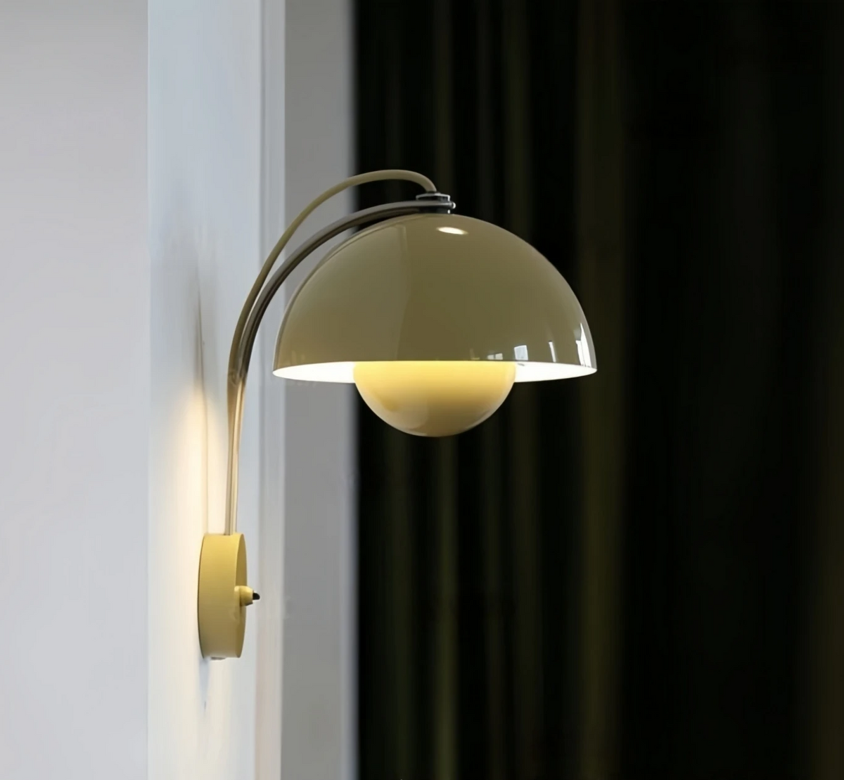 Nordic Bud LED Wall Light – Contemporary E26 Wall Lamp | Soft Ambient Lighting | Modern Interior Accent