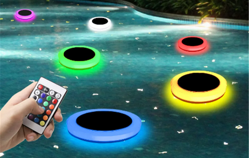 AquaOrb Solar Floating Pool Light – RGB Waterproof LED Sphere with App & Remote Control | Smart Outdoor Mood Lighting