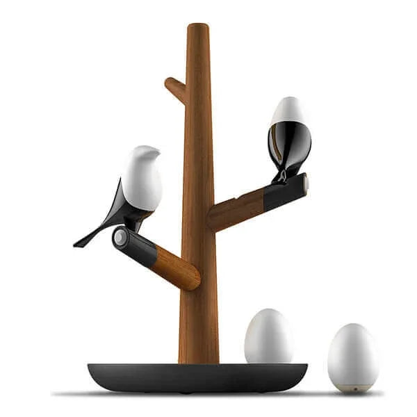Magpie Wooden LED Smart Sensor Rechargeable Table Lamp – Interactive Lighting with Smart Motion Detection