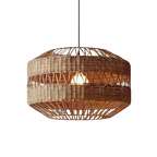 Luxury Bamboo Pendant Light – Handcrafted Natural Hanging Lamp | Warm Organic Interior Lighting
