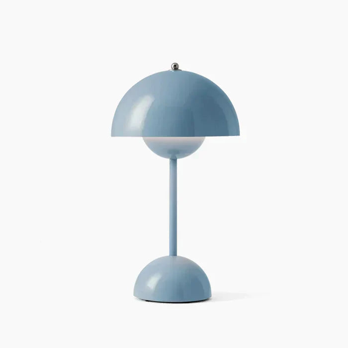 LunaForma Rechargeable Table Lamp – Cordless Designer LED Light | Retro-Inspired Ambient Lighting