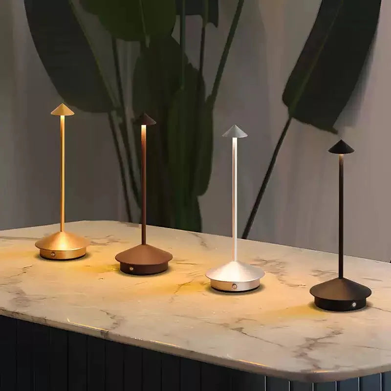 LumaTouch – Rechargeable LED Table Lamp with Stepless Dimming