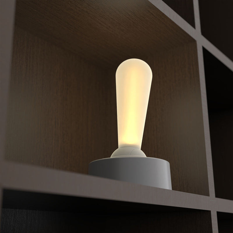 SwitchGlow Rechargeable Table Lamp – Retro LED Light with Toggle Switch | Cordless Ambient Lighting