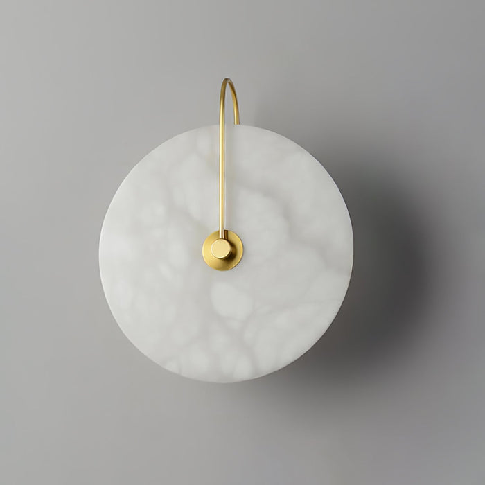 Soothing Alabaster LED Wall Light – Natural Elegance with Warm Ambient Glow