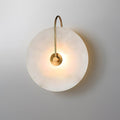 Soothing Alabaster LED Wall Light – Natural Elegance with Warm Ambient Glow