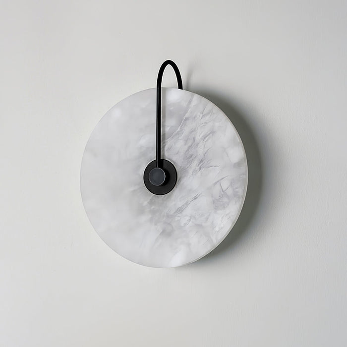 Soothing Alabaster LED Wall Light – Natural Elegance with Warm Ambient Glow
