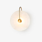 Luna Alabaster LED Wall Light – Luxury Stone Effect Sconce | Modern Ambient Lighting