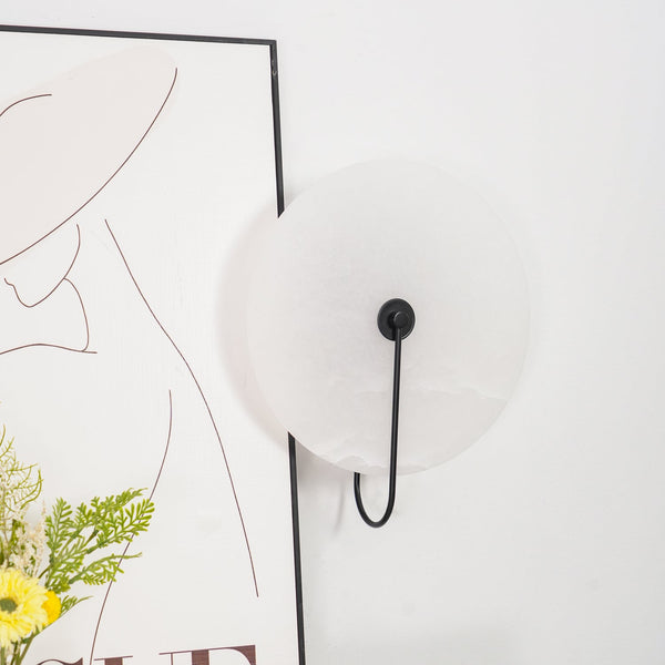 Luna Alabaster LED Wall Light – Luxury Stone Effect Sconce | Modern Ambient Lighting