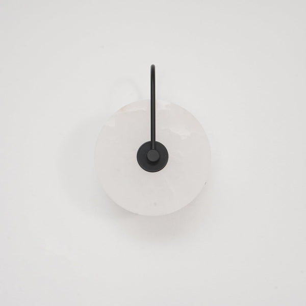 Luna Alabaster LED Wall Light – Luxury Stone Effect Sconce | Modern Ambient Lighting