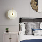 Luna Alabaster LED Wall Light – Luxury Stone Effect Sconce | Modern Ambient Lighting