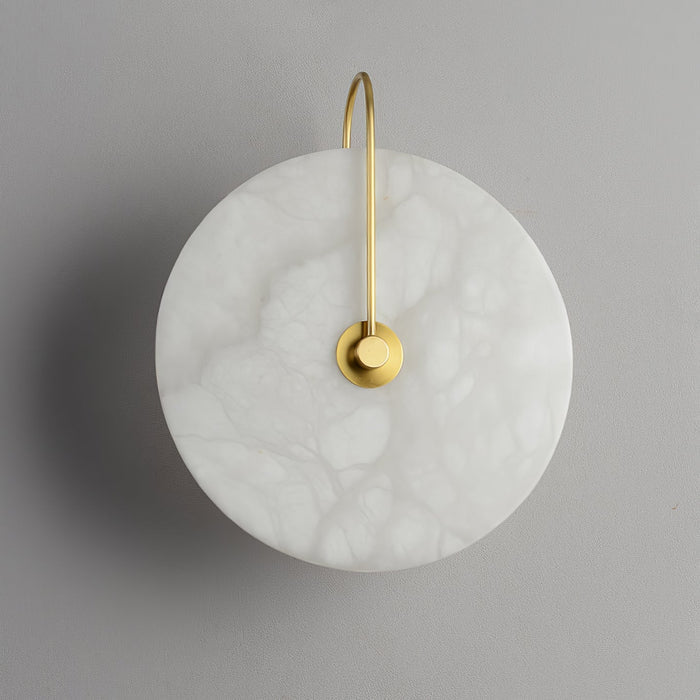 Soothing Alabaster LED Wall Light – Natural Elegance with Warm Ambient Glow