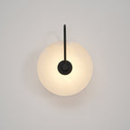 Soothing Alabaster LED Wall Light – Natural Elegance with Warm Ambient Glow