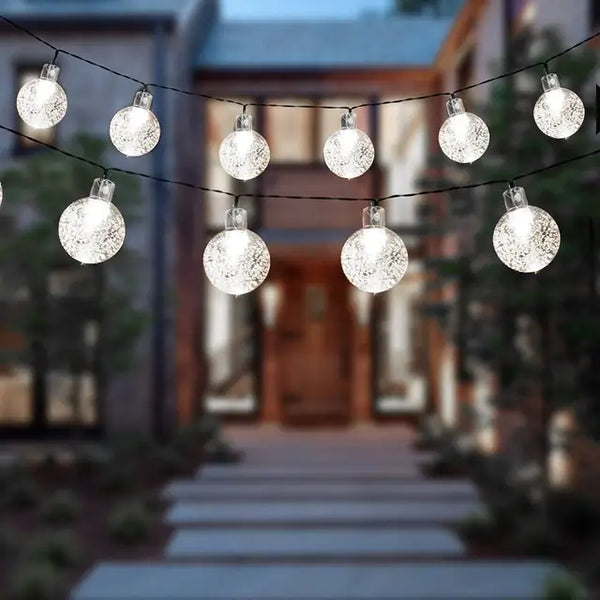 Solarite Solar LED String Lights – Waterproof Outdoor Fairy Lights | Solar Garden Lighting