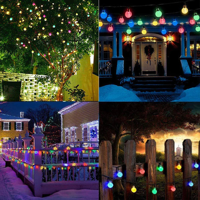 Solarite Solar LED String Lights – Waterproof Outdoor Fairy Lights | Solar Garden Lighting