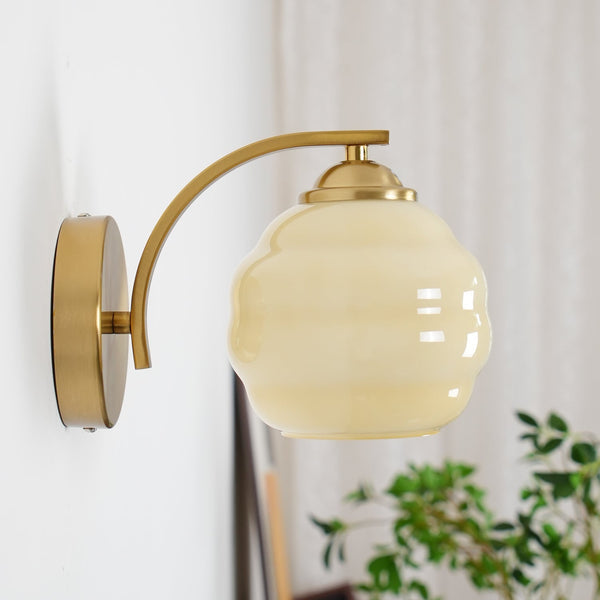 Gatsby Glass Wall Light – Art Deco Wall Lamp | Vintage-Inspired Interior Lighting | Timeless Elegance