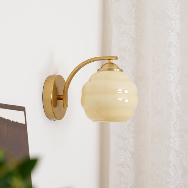 Gatsby Glass Wall Light – Art Deco Wall Lamp | Vintage-Inspired Interior Lighting | Timeless Elegance