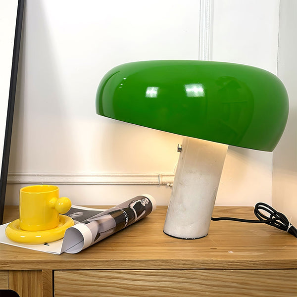 Art Marble Table Lamp – Timeless Elegance Crafted in Marble and Glass