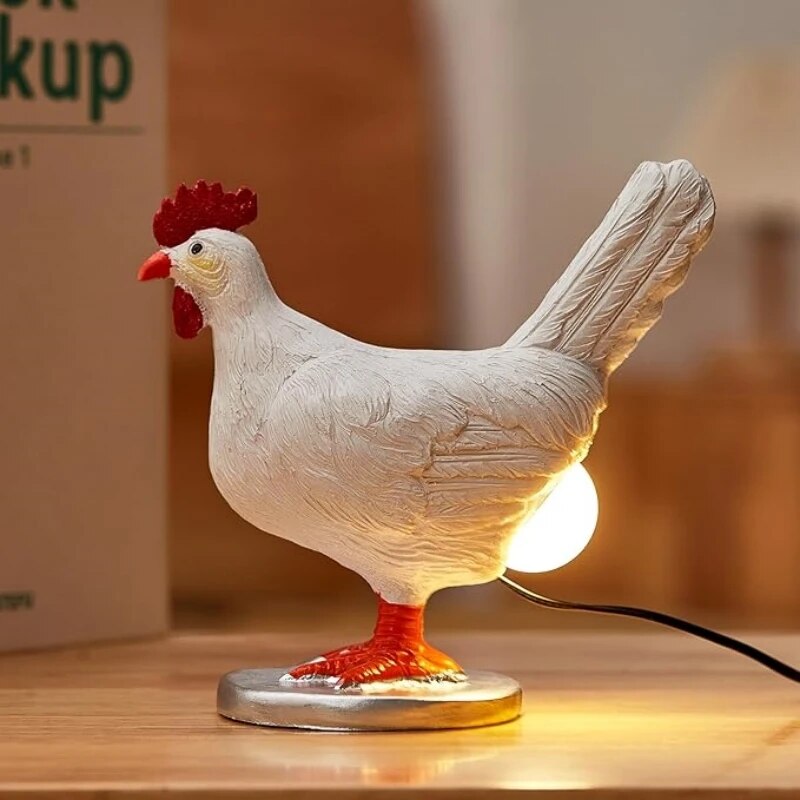 ChickenLamp – Playful Night Lamp with Character & Warm Ambient Lighting