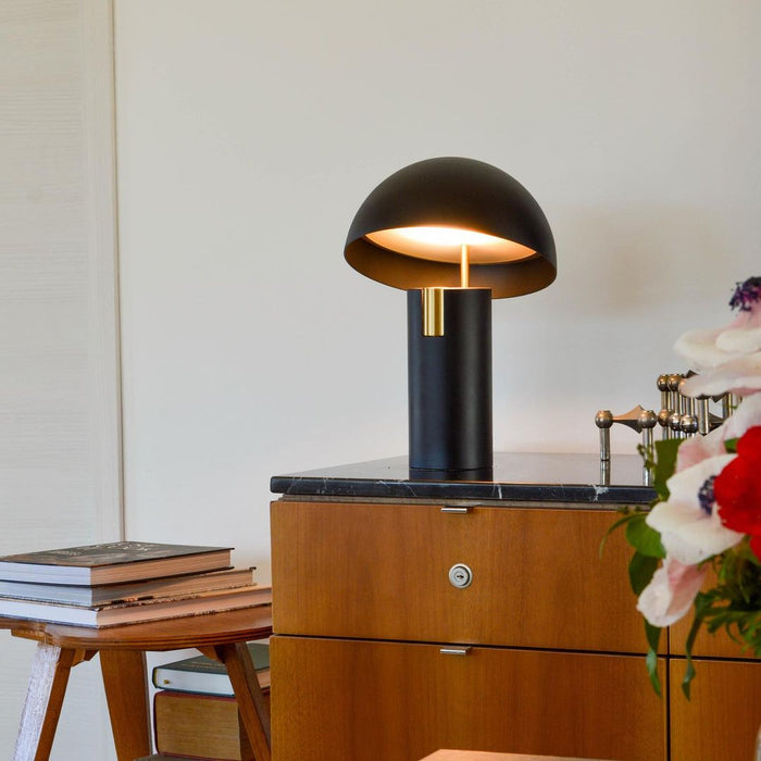 Orion Luxe Glass Table Lamp – Contemporary LED Accent Lighting | Premium Stainless Steel Design
