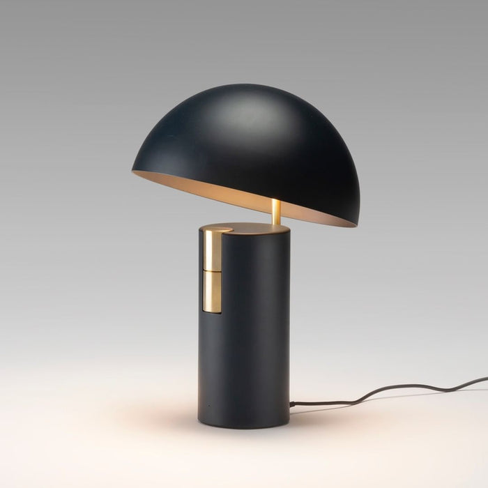 Orion Luxe Glass Table Lamp – Contemporary LED Accent Lighting | Premium Stainless Steel Design