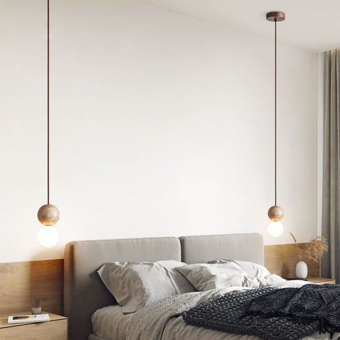 Sorella Wabi Pendant Light – Scandinavian Minimalist Hanging Lamp | Warm Ambient Lighting for Elegant Dining Spaces