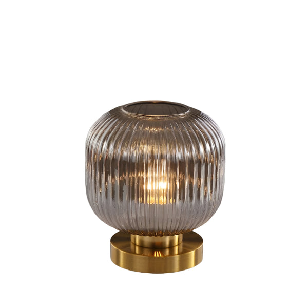 AuroraGlass Table Lamp – Modern Glass Accent Light | Scandinavian Designer Lighting for Elegant Interiors