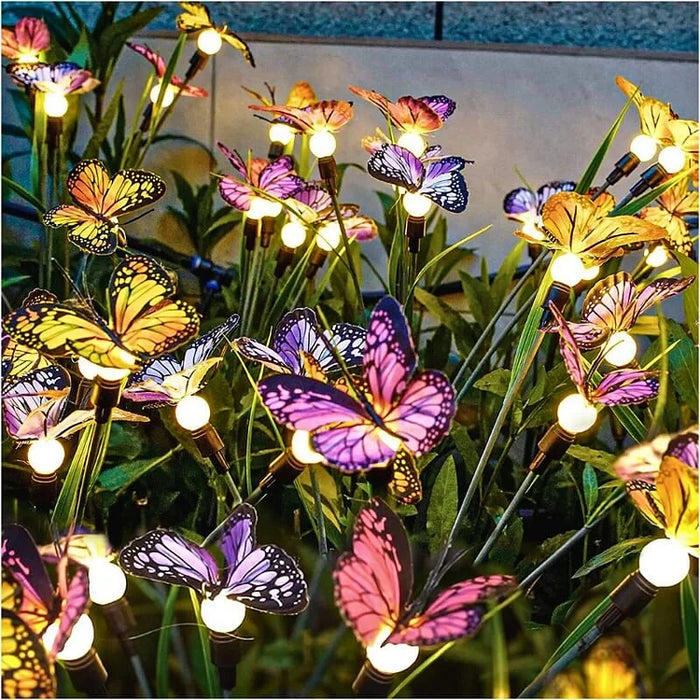 2024 Solar LED Butterfly Light – Waterproof Garden Firefly Lights | IP65 Outdoor Decorative Lighting