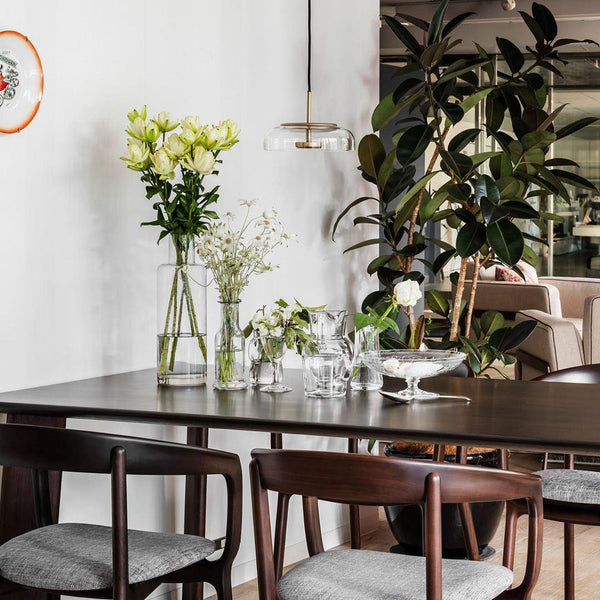 Solara Brass Pendant Light – Modern Glass LED Hanging Lamp | Elegant Ambient Interior Lighting