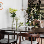 Solara Brass Pendant Light – Modern Glass LED Hanging Lamp | Elegant Ambient Interior Lighting