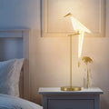 OrigamiGlow Magnetic Bird Lamp – Rechargeable LED Accent Light | Sculptural Ambient Lighting for Modern Interiors