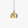 Modern Glass Pendant Light – Adjustable Metal Hanging Lamp | Minimalist Urban Interior Lighting