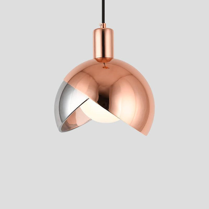 Modern Glass Pendant Light – Adjustable Metal Hanging Lamp | Minimalist Urban Interior Lighting