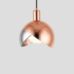 Modern Glass Pendant Light – Adjustable Metal Hanging Lamp | Minimalist Urban Interior Lighting