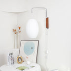 Nelson Walnut Wall Light – Mid-Century Modern Sconce | Designer Ambient Lighting