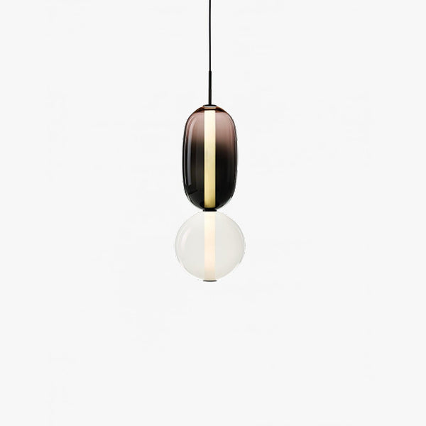 Candied Glass Pendant Light – Colourful Modern Hanging Lamp | Artistic Contemporary Ceiling Lighting