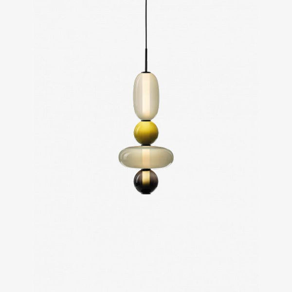 Candied Glass Pendant Light – Colourful Modern Hanging Lamp | Artistic Contemporary Ceiling Lighting