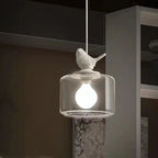 Bird Pendant Light – Artistic Glass Hanging Lamp | Elegant Nature-Inspired Ceiling Lighting