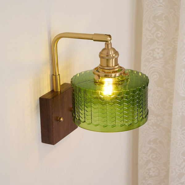 Camela Heritage Wall Light – Vintage Glass Wall Lamp | Rustic Luxury Lighting | Nature-Inspired Interior Elegance