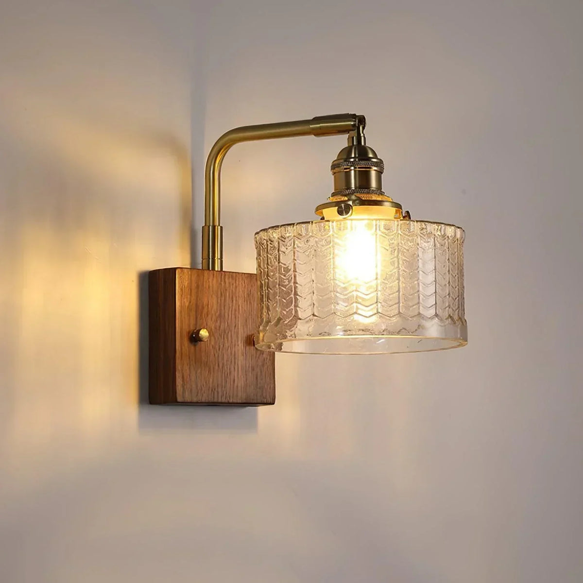 Camela Heritage Wall Light – Vintage Glass Wall Lamp | Rustic Luxury Lighting | Nature-Inspired Interior Elegance