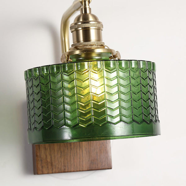 Camela Heritage Wall Light – Vintage Glass Wall Lamp | Rustic Luxury Lighting | Nature-Inspired Interior Elegance