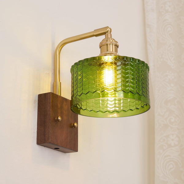 Camela Heritage Wall Light – Vintage Glass Wall Lamp | Rustic Luxury Lighting | Nature-Inspired Interior Elegance