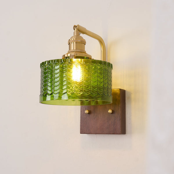 Camela Heritage Wall Light – Vintage Glass Wall Lamp | Rustic Luxury Lighting | Nature-Inspired Interior Elegance