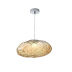 Bubble Glass Pendant Light – Minimalist Sculptural Hanging Lamp | Modern Statement Interior Lighting