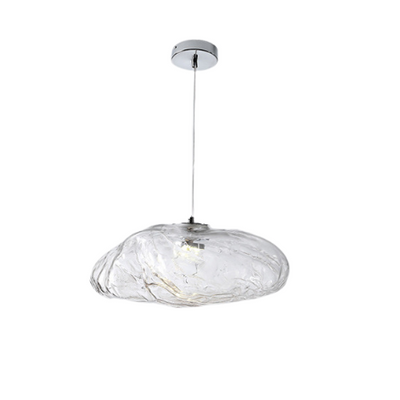 Bubble Glass Pendant Light – Minimalist Sculptural Hanging Lamp | Modern Statement Interior Lighting