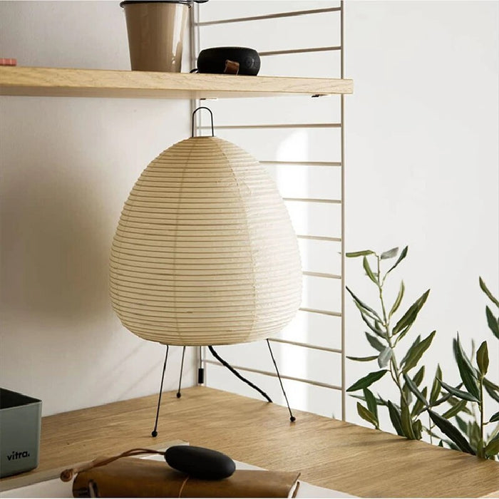 Japanese Rice Paper Lamp – Timeless Harmony with Soft Ambient Lighting