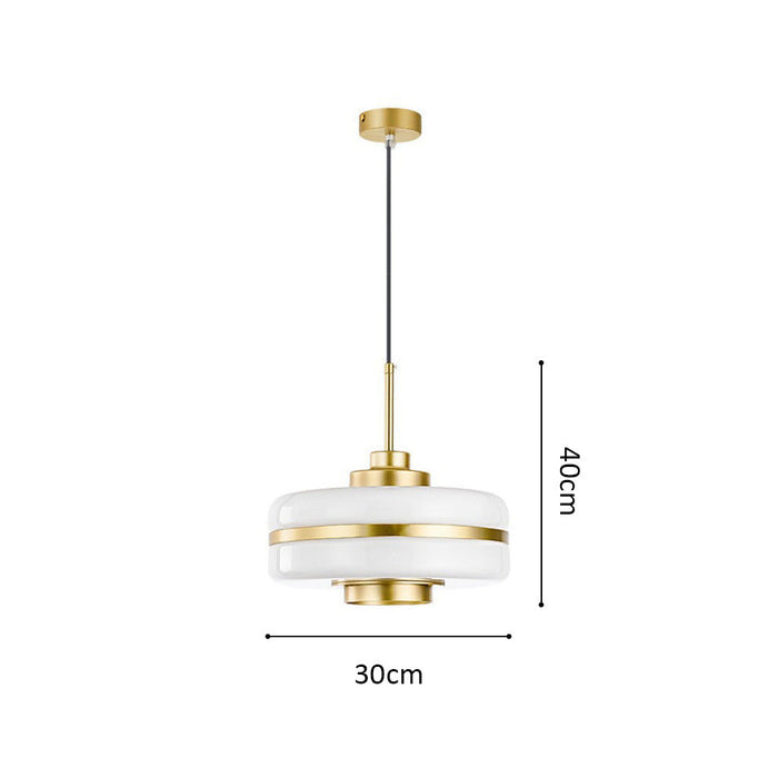 Nordéclair Glass Pendant Light – Nordic Luxury Hanging Lamp | Minimalist Scandinavian Ceiling Lighting