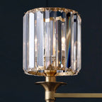 Crystal Époque Wall Light – Vintage Brass Crystal Sconce | Luxury Glamour Accent Lighting