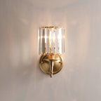 Crystal Époque Wall Light – Vintage Brass Crystal Sconce | Luxury Glamour Accent Lighting