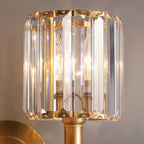 Crystal Époque Wall Light – Vintage Brass Crystal Sconce | Luxury Glamour Accent Lighting